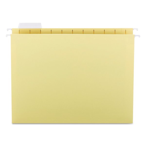 Smead Hanging File Folder, Yellow, PK25 64069